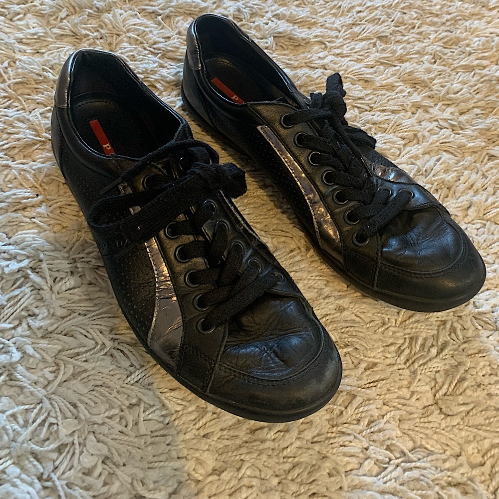 PRADA BLACK SHOES